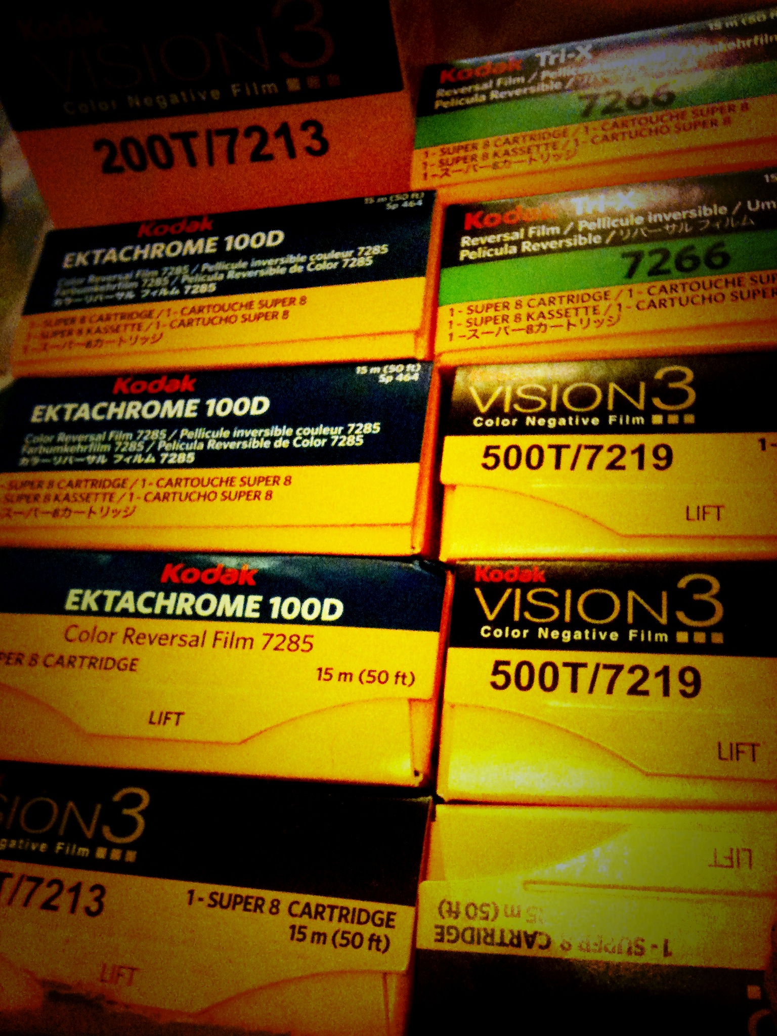 Super 8 Film Stocks