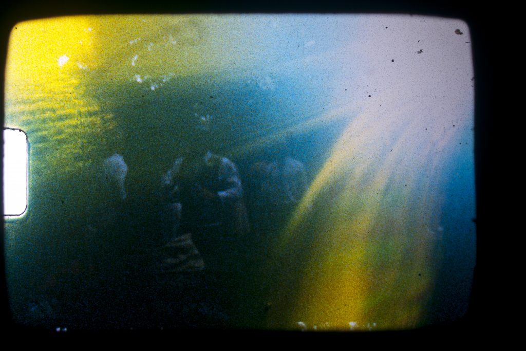 Start of Reel Super 8 Light Leak - Kodak 64t Craig Richards Cine