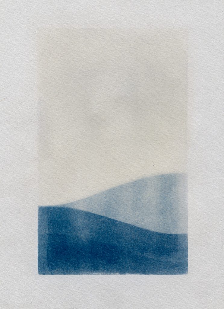 Waves Series| Cyanotype Print| Craig Richards.2019